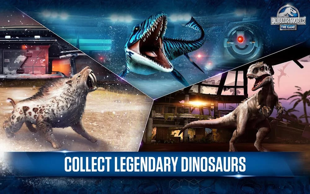 Jurassic World The Game Mod Apk Free Shopping 2
