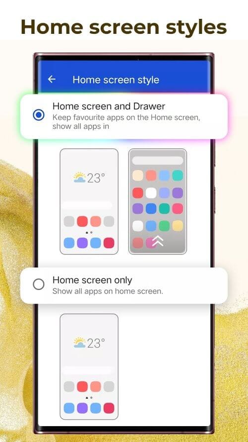 Super S22 Launcher Premium Mod Apk Download 1