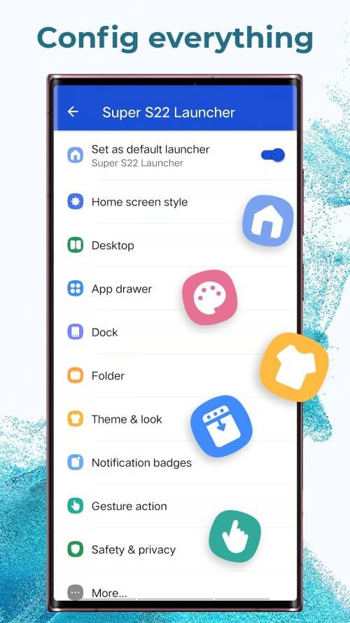 Super S22 Launcher Premium Mod Apk Download 2