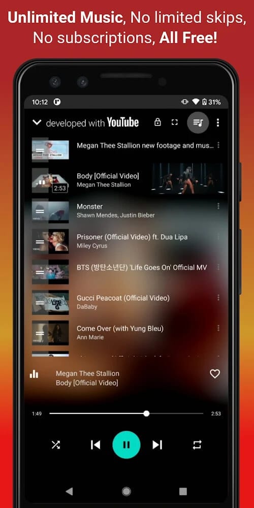 Video Music Player Downloader Pro Mod Apk Download 3