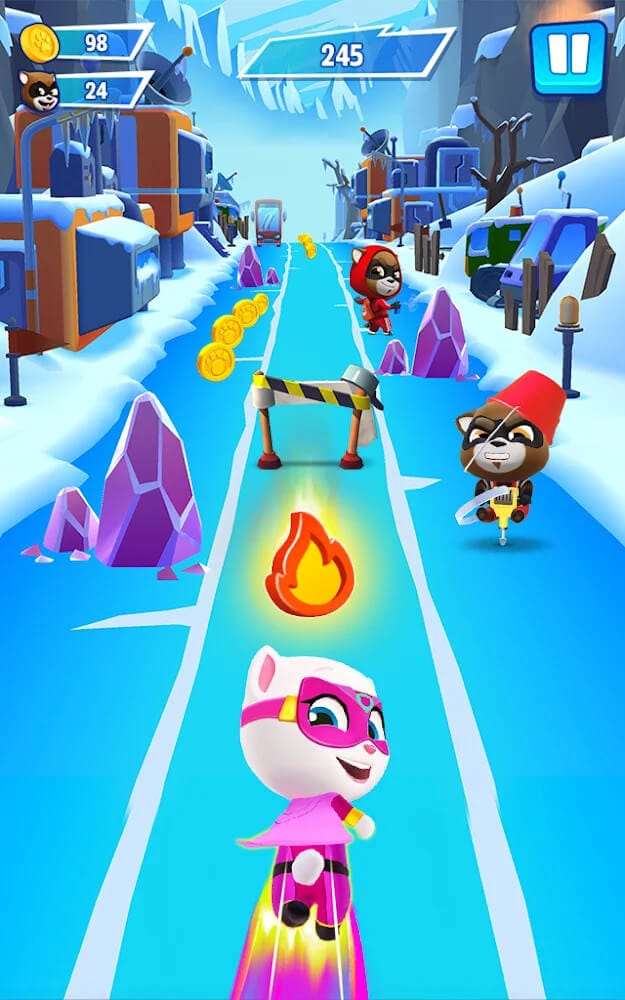 a cartoon character is playing a game on the nintendo wii