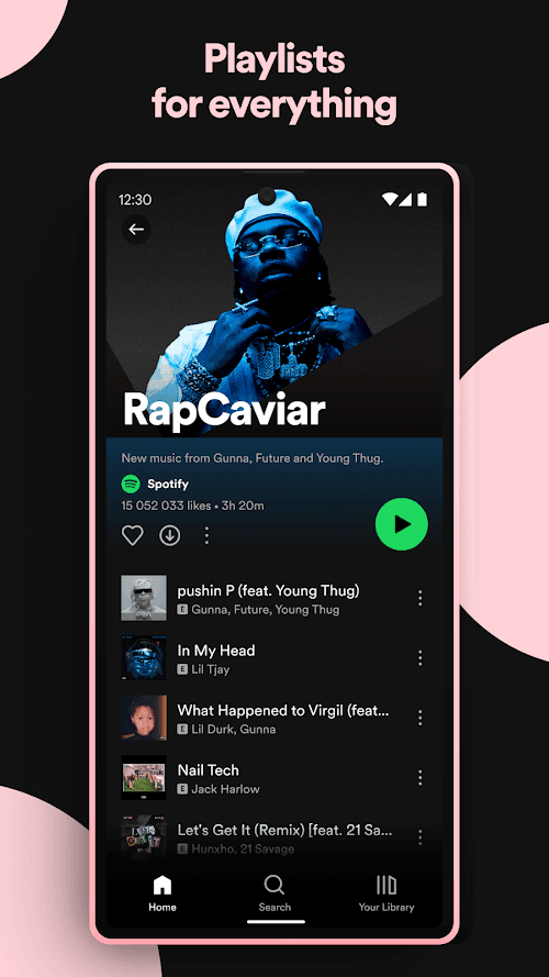 Spotify Premium Mod Apk Final Unlocked Amoled 5