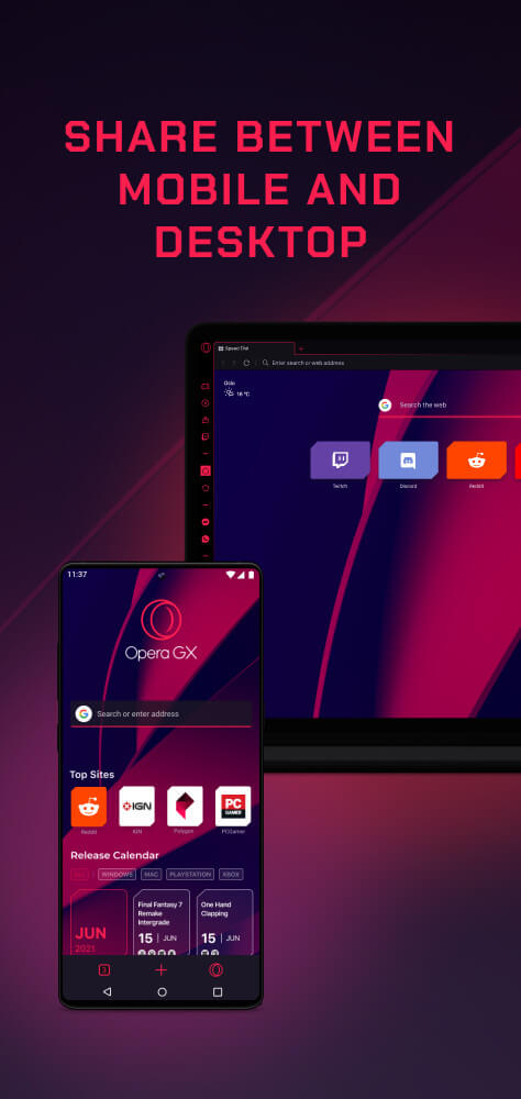 Opera Gx Gaming Browser Mod Apk Optimized Download